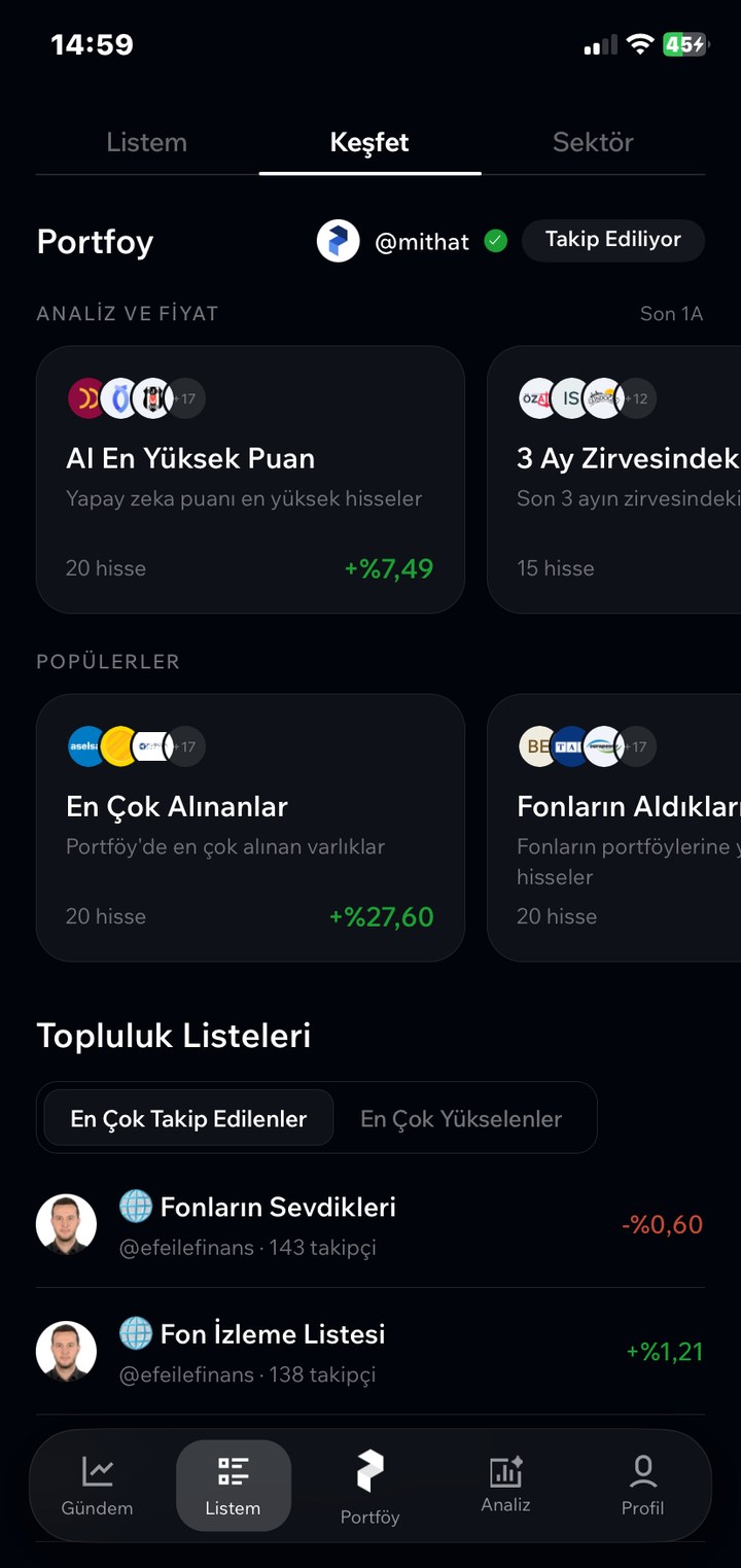 AI Analiz